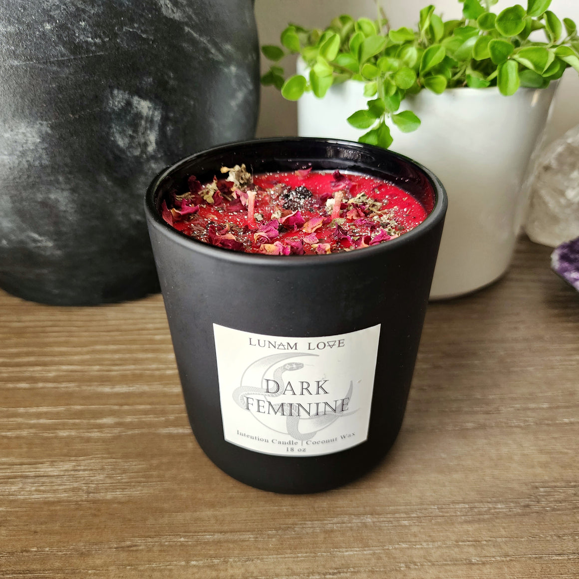 Dark Feminine Ritual Candle