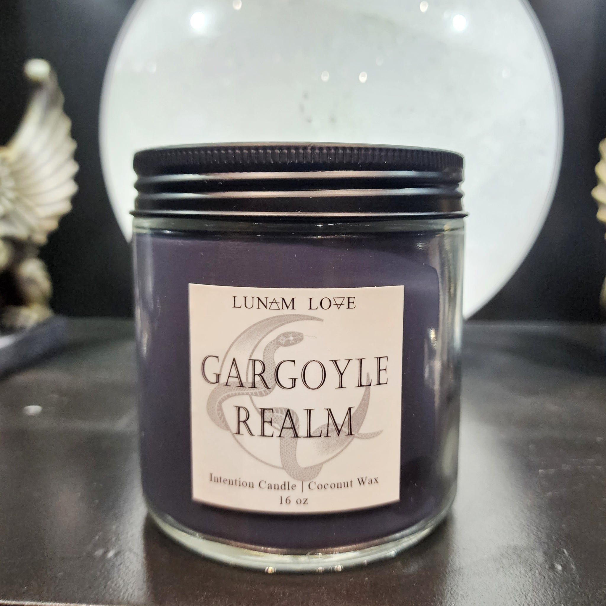 Gargoyle Realm Ritual Candle