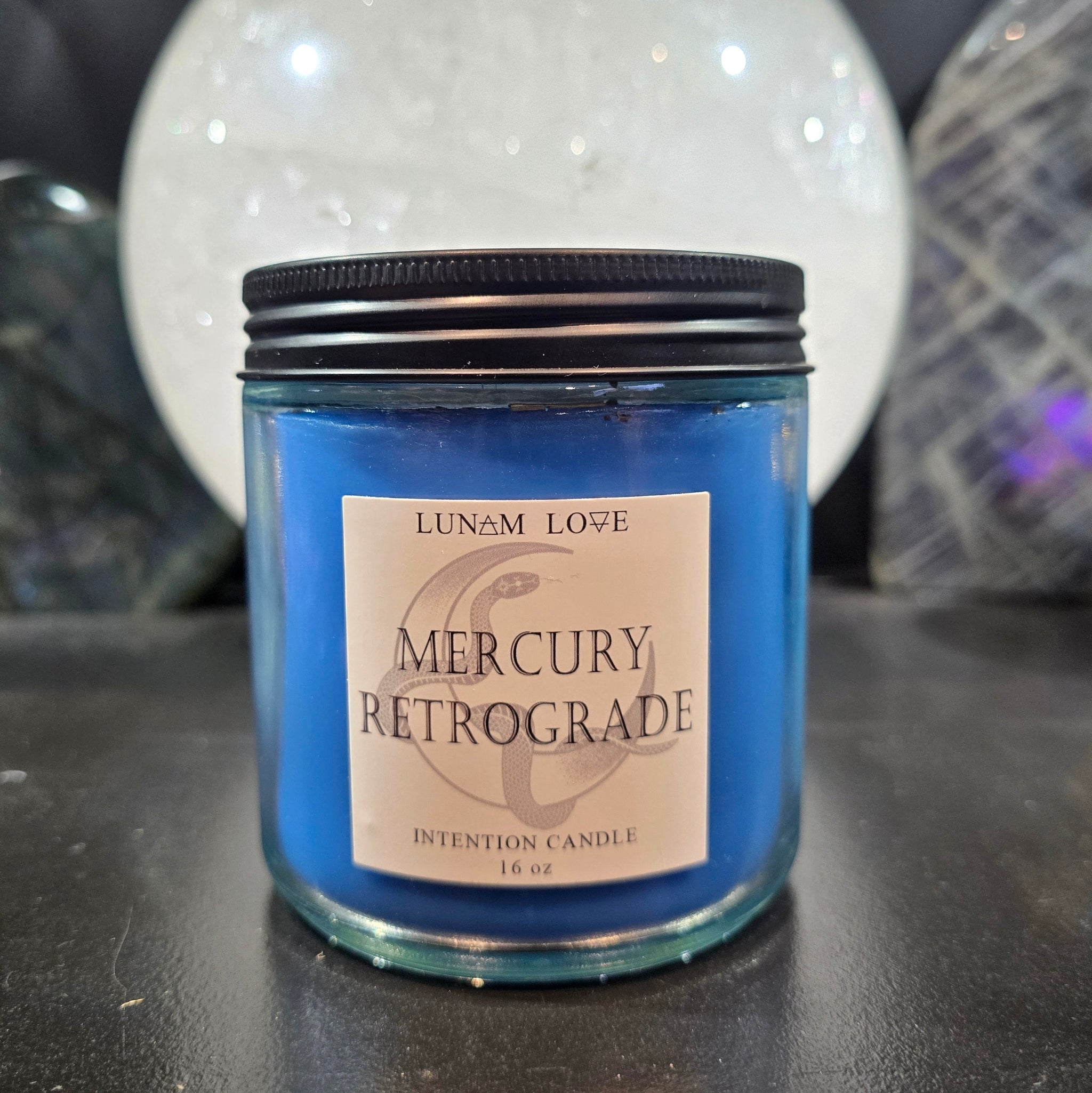 Mercury Retrograde Ritual Candle