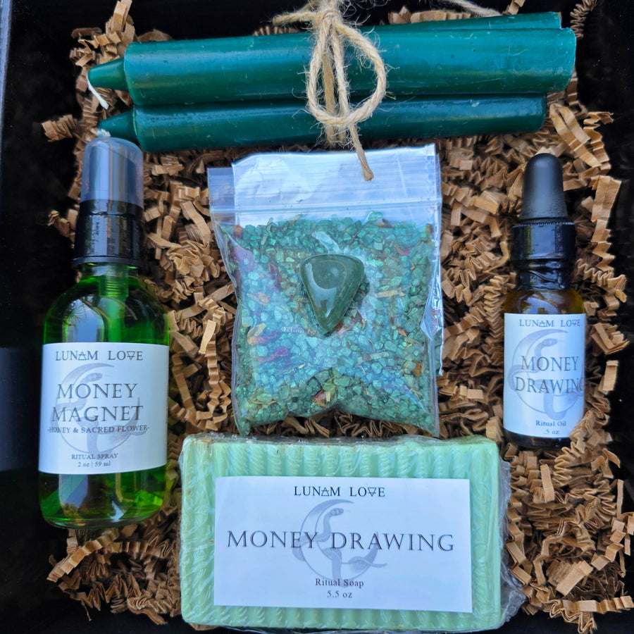 Money Drawing Spell Kit