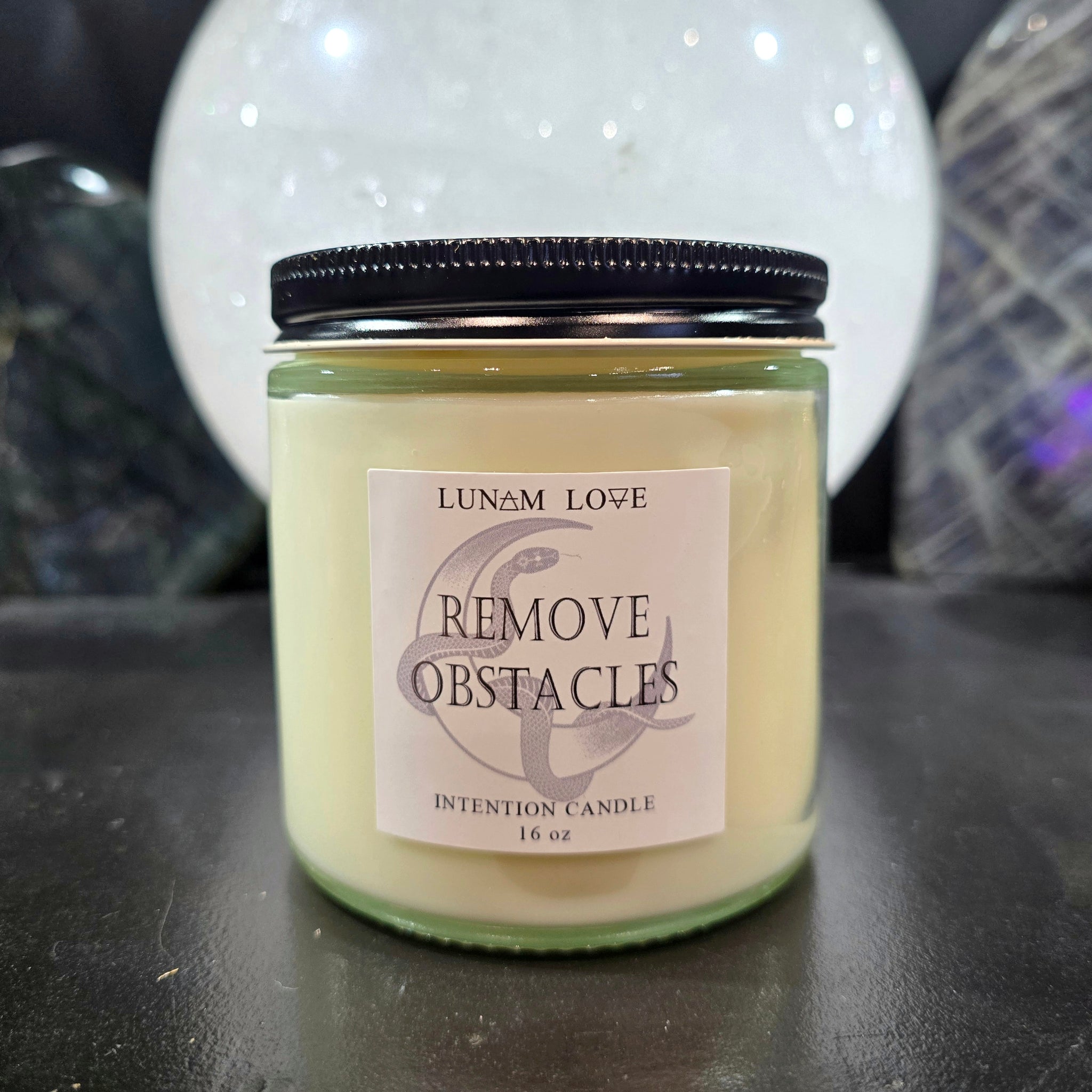 Remove Obstacles Ritual Candle