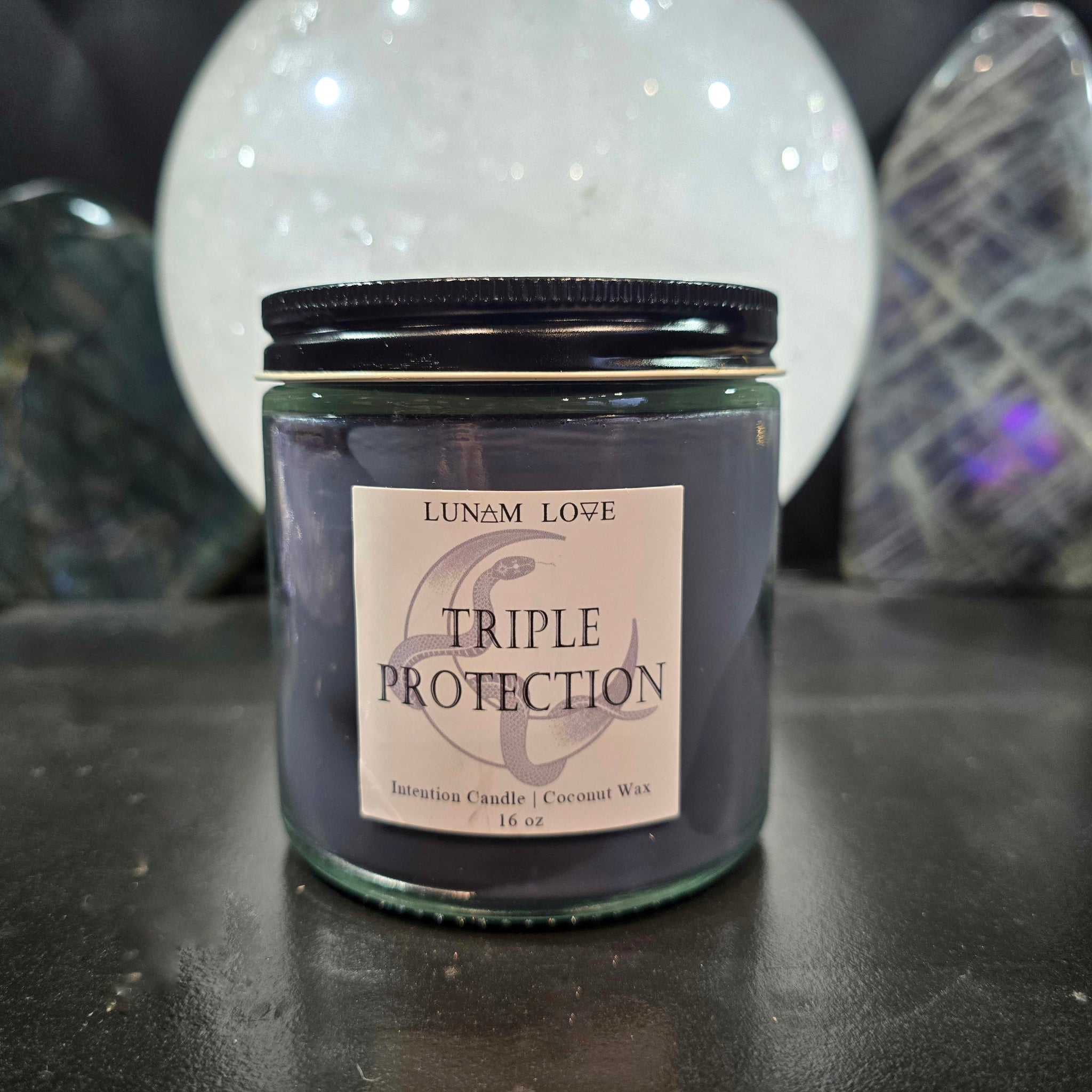 Triple Protection Ritual Candle