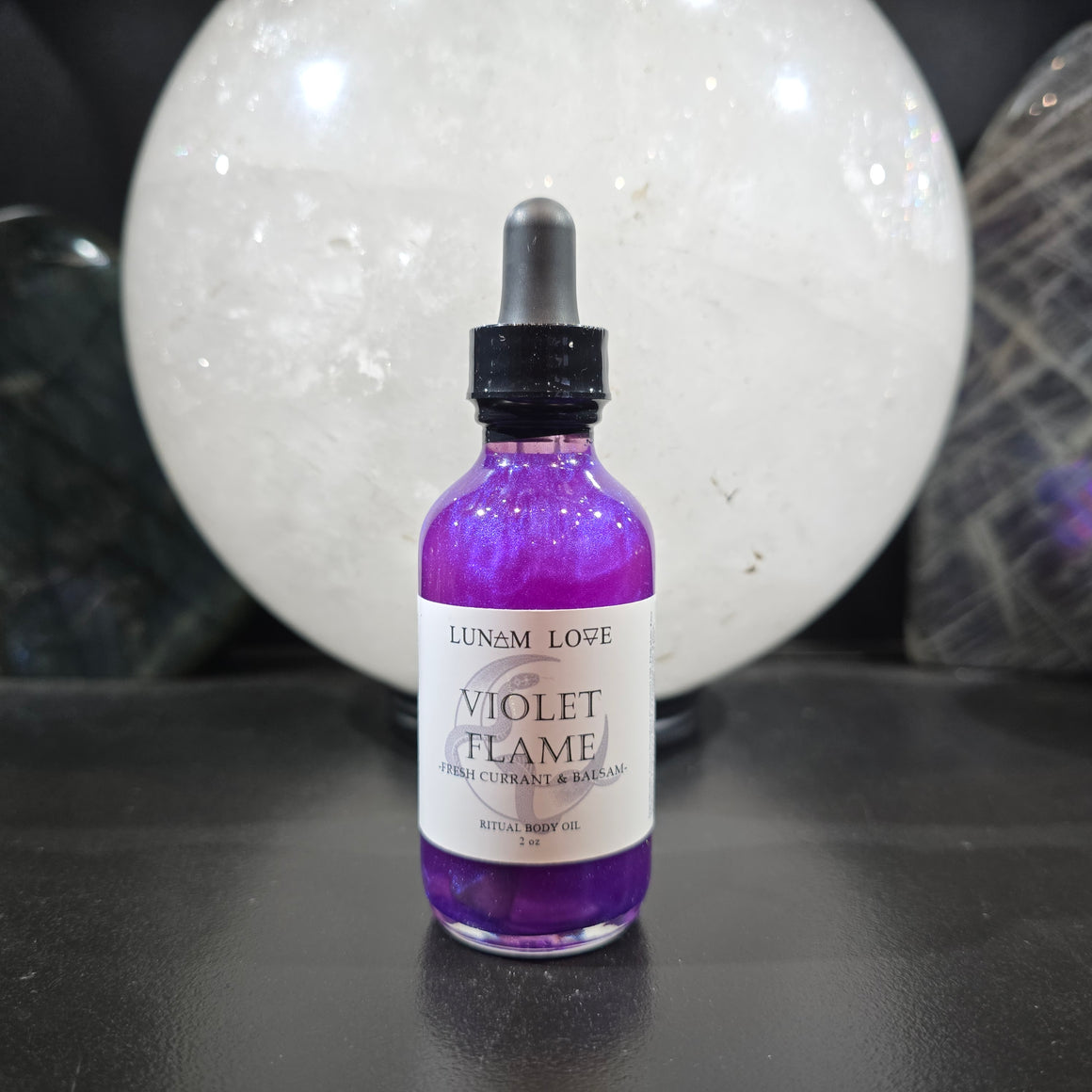 Violet Flame Ritual Body Oil