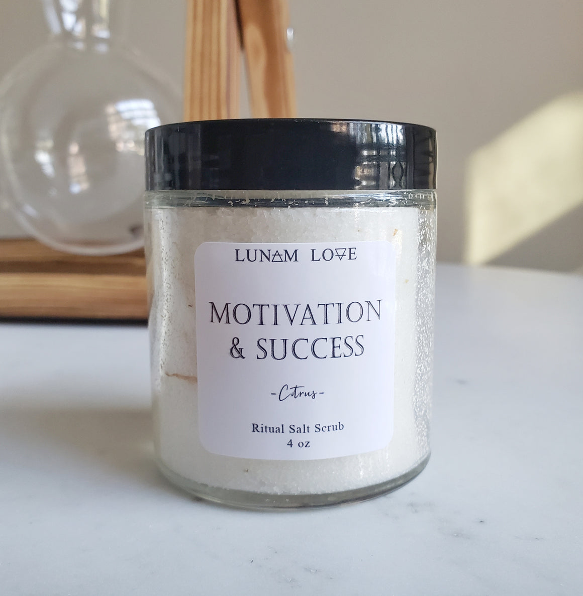 Motivation & Success Ritual Salt Scrub